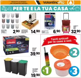 Volantino Interspar Pagina 26: Spin mop system Vileda H2PRO €39,90, Pattumiere Tontarelli €19,90