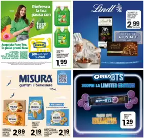 Volantino Interspar Pagina 27: Cornetti Fibrextra Misura €2,89, Biscotti con yogurt Misura senza zuccheri aggiunti €2,19