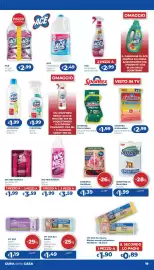 Volantino Acqua & Sapone Pagina 19: ACE sgrassatore spray €2,99, WC NET Brilliant gel wc €3,59