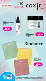 Volantino Acqua & Sapone Pagina 23: Coxir Ultra Hyaluronic crema viso €17,90, Coxir Black Snail Collagen siero viso €18,90