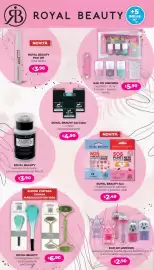 Volantino Acqua & Sapone Pagina 8: Royal Beauty massaggiatore viso €8,00, Royal Beauty tinta labbra Peel Off €3,90