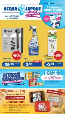 Volantino Acqua & Sapone