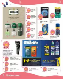 Volantino IperFamila Pagina 8: BIC COMFORT 3 Pivot Rasoi 3 Lame Usa e Getta €2,35, Rasoio Panasonic €32,90