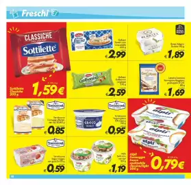 Volantino Iper Super Conveniente Pagina 10: Terrabuona Yogurt greco 0% bianco €0,95, Terrabuona Formaggi affettati €0,85