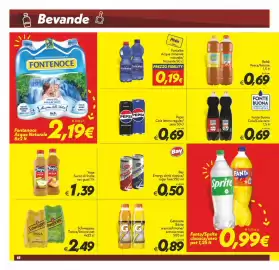 Volantino Iper Super Conveniente Pagina 18: Pepsi Cola lattina €0,69, Fanta/Sprite classica/zero €0,99