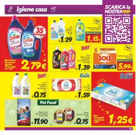 Volantino Iper Super Conveniente Pagina 21: Ren Carta casa €1,59, Over Detersivo per capi delicati €1,39
