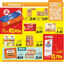 Volantino Iper Super Conveniente Pagina 7: Lavazza Caffè Crema e Gusto forte €10,90, Mulino Bianco Piadelle sfogliate €1,95