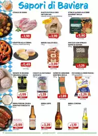 Volantino Gala Supermercati Pagina 12: Würstel Meraner Südtirol Recla €1,89, Birra Leffe €3,39