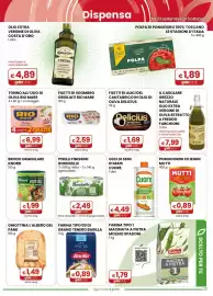 Volantino Gala Supermercati Pagina 23: Olio di semi di mais Cuore €4,49, Piselli finissimi Bonduelle €2,49