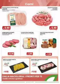 Volantino Gala Supermercati Pagina 8: Arista di suino panata €8,90, Hamburger di magro di bovino adulto €13,90