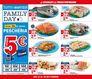 Volantino Il Gigante Pagina 14: Mazzancolle tropicali precotte €1,83, Spiedino di gambero argentino €2,79