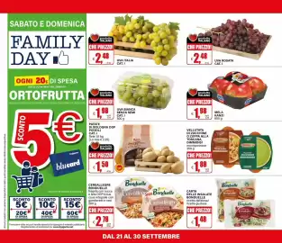 Volantino Il Gigante Pagina 16: Uva Italia €2,48, Patate di Bologna DOP Pizzoli €1,50