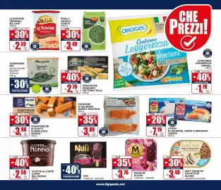 Volantino Il Gigante Pagina 27: Magnum Algida €3,76, 2 Fiori di Salmone, Orata o Branzino Findus €7,19