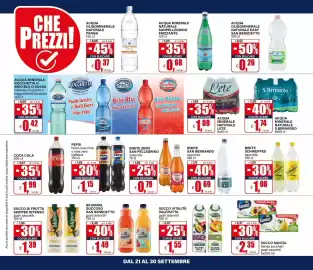 Volantino Il Gigante Pagina 28: Pepsi twist, max lime o max zero caffeina €1,15, Coca Cola €1,99