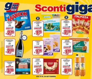 Volantino Il Gigante Pagina 4: La Piadina Lorian €1,67, Salmone norvegese affumicato Labeyrie €3,90