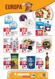 Volantino Il Gigante Pagina 16: Olive nere grecia €2,30, Ayo yogurt greco €1,59