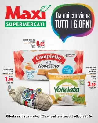 Volantino Maxi Supermercati