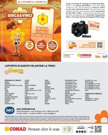 Volantino Conad Margherita Pagina 8: Montepremi Edizione Savana: 631.536,60 IVA inclusa ove prevista. Regolamento completo