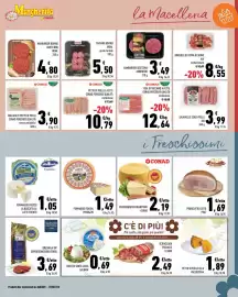Volantino Conad Margherita Pagina 3: Hamburger Scottona Ambrosini €3,49, Fesa di tacchino CONAD Percorso Qualità €12,64