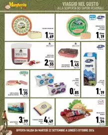 Volantino Conad Margherita Pagina 4: Pancetta stufata Salumificio Trentino €1,35, Formaggio saporito crucolo €4,49
