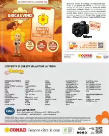 Volantino Conad Margherita Pagina 8: Montepremi Edizione Savana: 631.536,60 IVA inclusa ove prevista. Regolamento completo