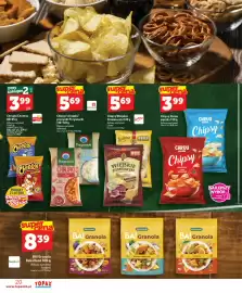 Topaz Express gazetka tydzień 39 Strona 20: Chipsy Wiejskie Ziemniaczki Lorenz €5,69, Przysnacki CHRUPKI KECZUP €5,69