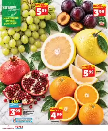Topaz Express gazetka tydzień 39 Strona 6: Stragan świeżości CODZIENNIE ŚWIEŻA DOSTAWA! superna Winogrono 599 99 jasne Cena