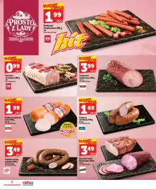 Topaz Express gazetka tydzień 39 Strona 8: Salceson czosnkowy JBB €0,99, Kiełbasa szynkowa extra Olewnik €1,99