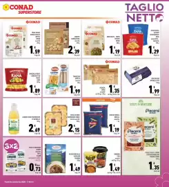 Volantino Conad Superstore Pagina 11: TROFIE CONAD €1,19, Pasta all'uovo Sapori&Idee Conad €2,15