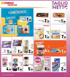 Volantino Conad Superstore Pagina 19: Ciambelline classiche Conad €1,59, Chewing gum Vivident €2,49