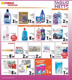 Volantino Conad Superstore Pagina 23: Tabs lavastoviglie tutto in 1 ultra limone conad €3,99