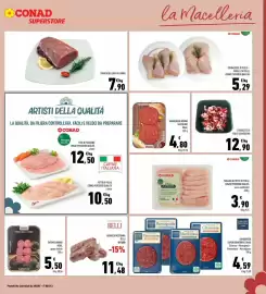 Volantino Conad Superstore Pagina 5: Sovracosce di pollo - Fuselli di pollo CONAD Percorso Qualità €5,29