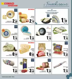 Volantino Conad Superstore Pagina 7: Pecorino di grotta Sapori&Dintorni Conad €2,69, Parmigiano Reggiano DOP Conad €2,19