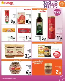 Volantino Conad City Pagina 11: Farina Manitoba Conad tipo 0 €0,90, Ketchup Calvé €0,88