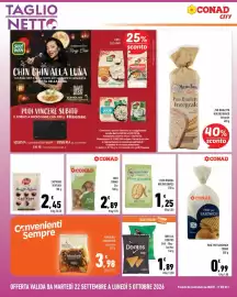 Volantino Conad City Pagina 12: Noci Conad Cile €2,89, Pane per sandwich Conad €0,99