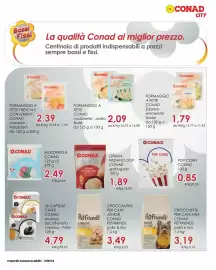 Volantino Conad City Pagina 19: Formaggio a fette Conad Edamer-emmental-fontal €1,79