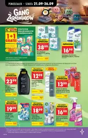 Biedronka gazetka tydzień 39 Strona 6: Szampon Head&Shoulders €16,99, Żel pod prysznic Nivea €23,99