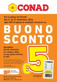Volantino Conad settimana 39 Pagina 1