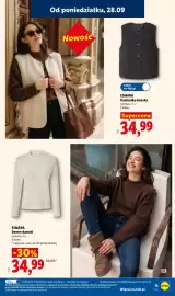Lidl gazetka tydzień 40 Strona 17: ESMARA Sweter damski €34,99