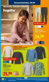 Lidl gazetka tydzień 40 Strona 22: Koszulki termiczne dziecięce €25,98