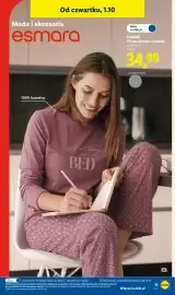 Lidl gazetka tydzień 40 Strona 39: Piżama damska z bawełny ESMARA €34,99