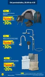 Lidl gazetka tydzień 40 Strona 8: Wybrana armatura do kuchni i łazienki, Pościele z bawełny satynowej
