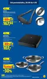 Lidl gazetka tydzień 40 Strona 9: Płyta grzewcza Silvercrest €107,00, Wybrane patelnie