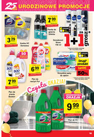 Gram Market gazetka tydzień 39 Strona 16: Płyn do naczyń Pur Power €6,99, Płyn do WC Domestos Professional Pine Fresh €9,99
