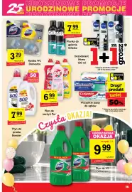 Gram Market gazetka tydzień 39 Strona 16: Płyn do naczyń Pur Power €6,99, Płyn do WC Domestos Professional Pine Fresh €9,99