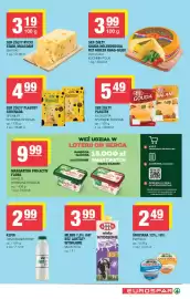 EuroSPAR gazetka Strona 5: Ser żółty rycki Edam SM Ryki €3,19, Margaryna ProActiv Original Flora €9,99
