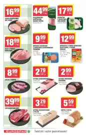 EuroSPAR gazetka Strona 6: Polędwiczka wieprzowa Dolina Dobra €44,99, Ćwiartka z kurczaka Sielski €17,99