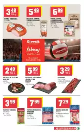 EuroSPAR gazetka Strona 7: Boczek Morliny €7,29, Kiełbasa krucha Stara Wędzarnia Olewnik €5,49