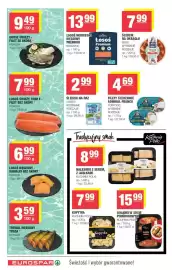 EuroSPAR gazetka Strona 8: Dorsz świeży - filet ze skórą Kohler €9,49, Łosoś norweski wędzony premium Suempol €13,99