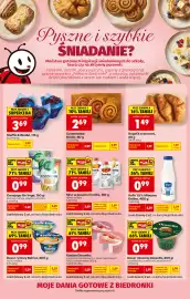 Biedronka gazetka tydzień 39 Strona 2: Skyr w pouchu Fruvita €0,99, Deser mleczny Dessella słony karmel €0,99
